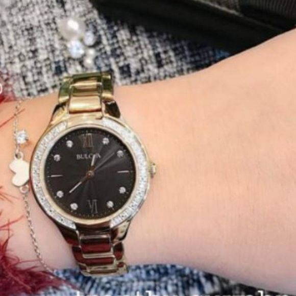 SALE! Bulova Diamond Maiden Watch - Picture 2 of 5